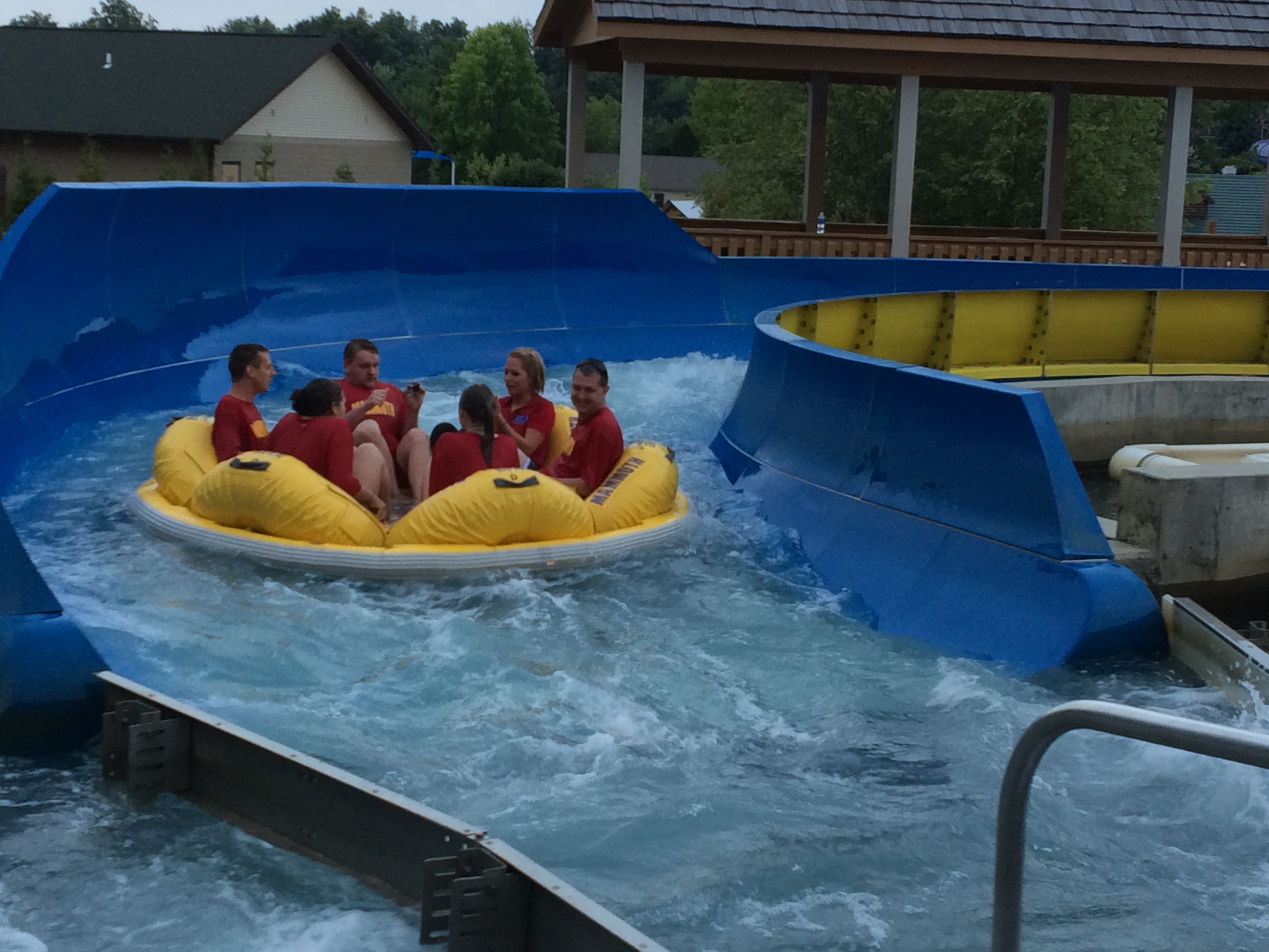 The Holiday World Team plus a reporter take a trip on Mammoth in 2014 for a live television "hit."