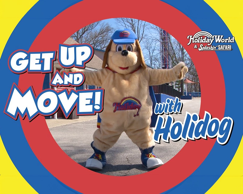 Get Up & Move! with Holidog.
