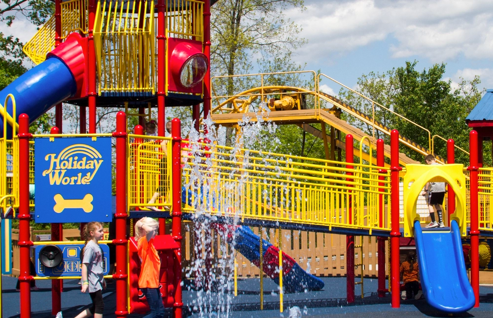 Holidog's Treehouse at Holiday World & Splashin' Safari in Santa Claus, Indiana.