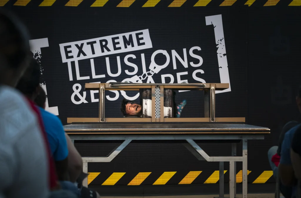 Josh Knotts Extreme Illusionist - Performing Summer 2025 at Holiday World.